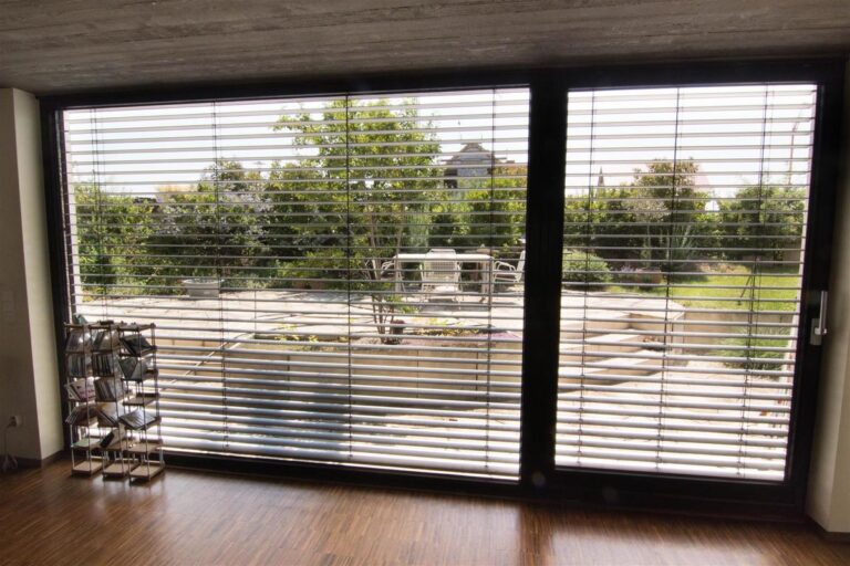 Blick auf die Terrasse