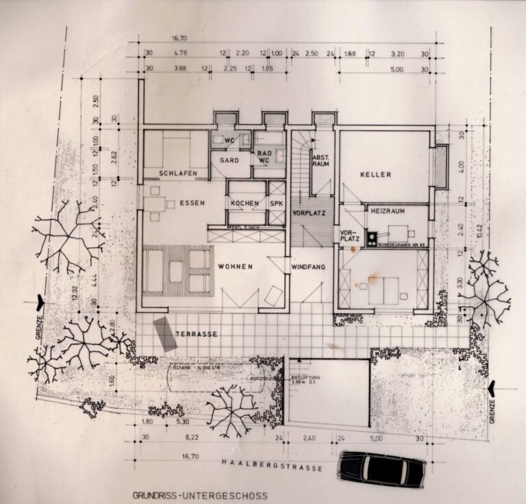 Grundriss UG