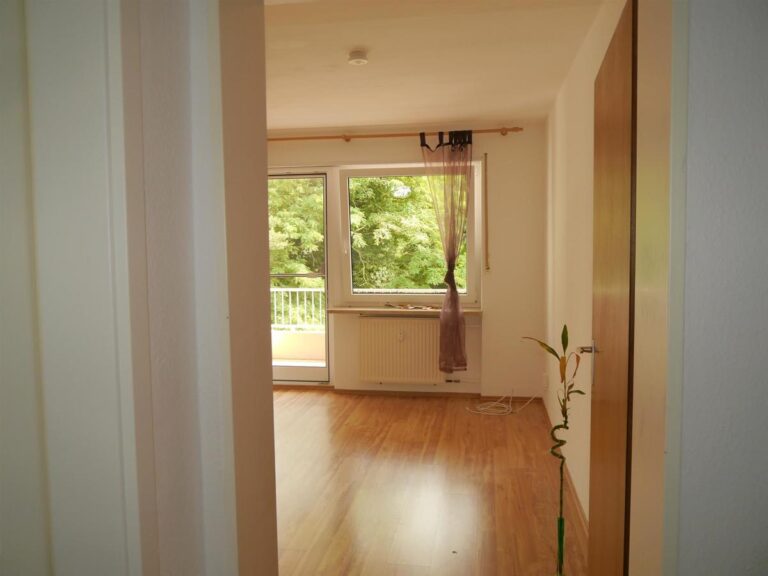 Blick ins Schlafzimmer